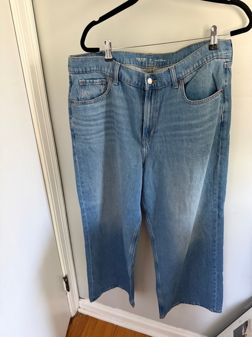 Old Navy Light Blue Wide Leg Jeans
